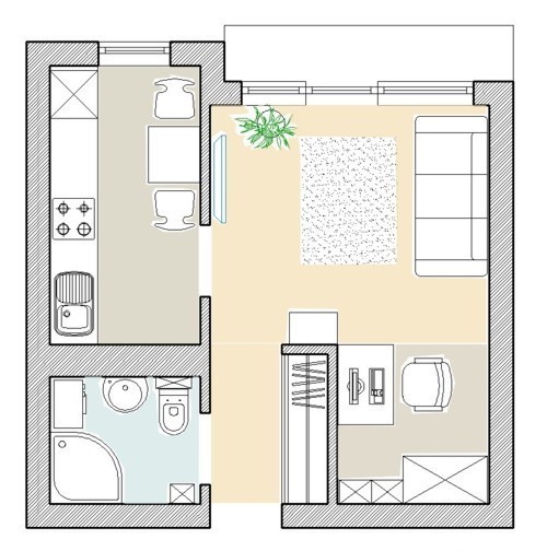 Kawalerka na Ursynowie!