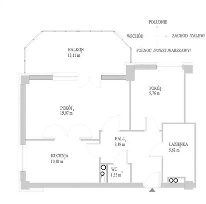 Dwupokojowe mieszkanie blisko metra Wilanowska!